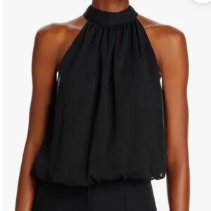 Wilfred Classic Black Halter Blouse
